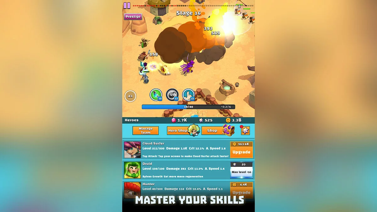 Скриншоты из AFK Quest: Idle Epic RPG