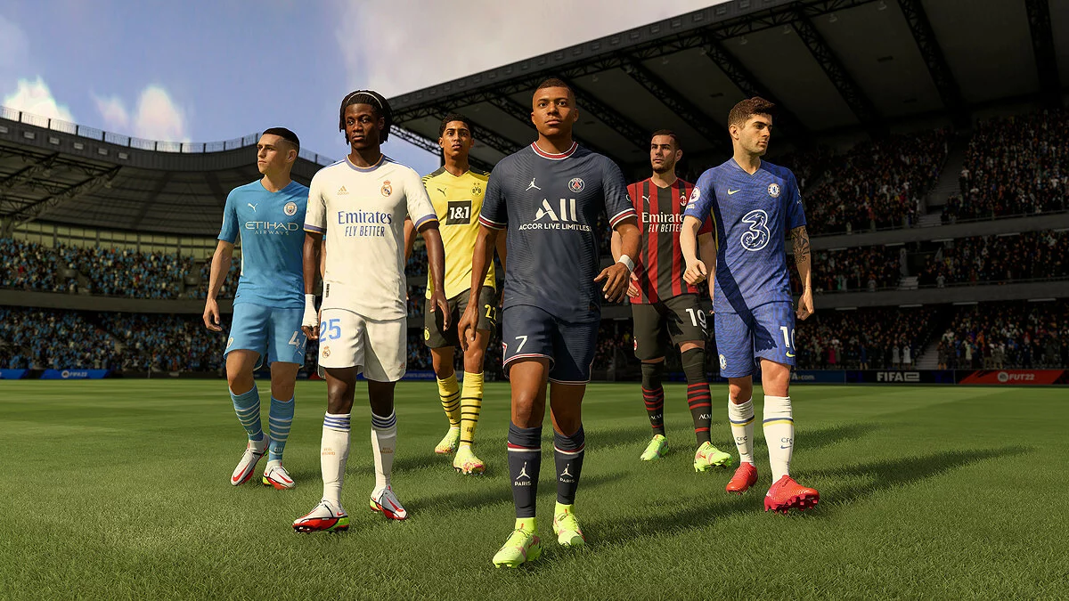 Скриншоты из FIFA 22
