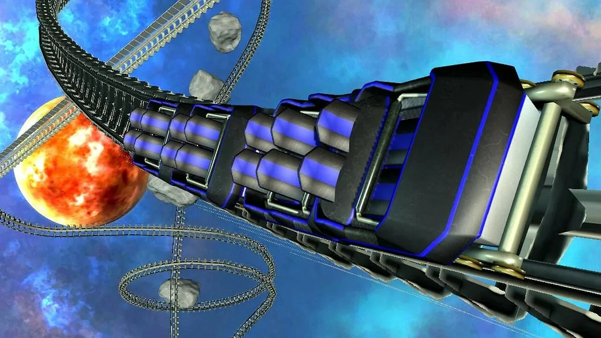 Скриншоты из Intergalactic Space Virtual Reality Roller Coaster