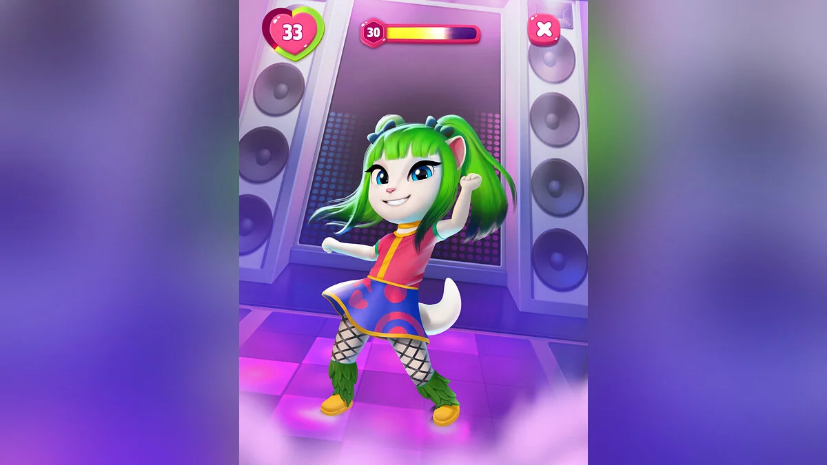 Скриншоты из My Talking Angela 2