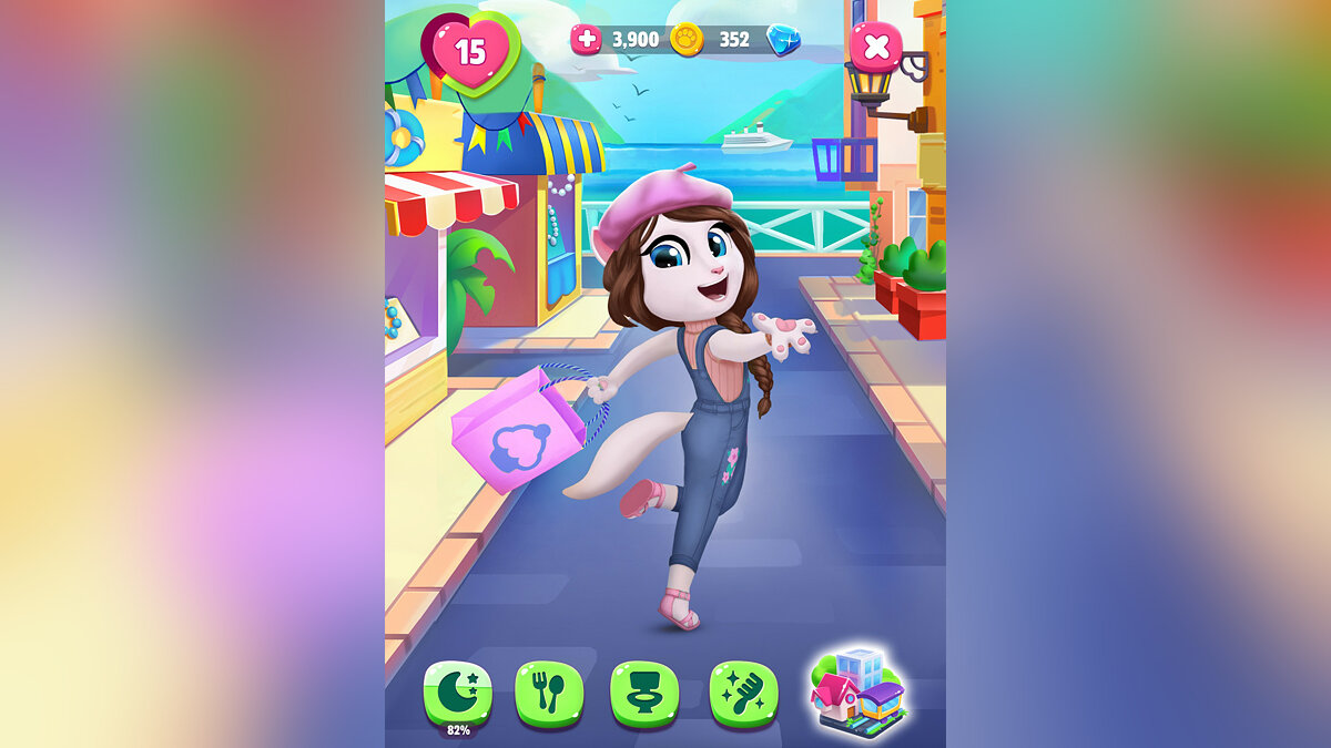 My Talking Angela 2 - что это за игра, трейлер, системные требования,  отзывы и оценки, цены и скидки, гайды и прохождение, похожие игры