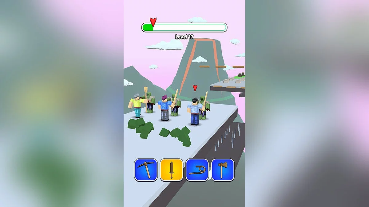 Скриншоты из Roblock Transform Run