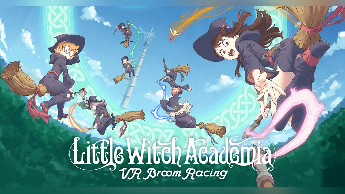 Арт из Little Witch Academia: VR Broom Racing