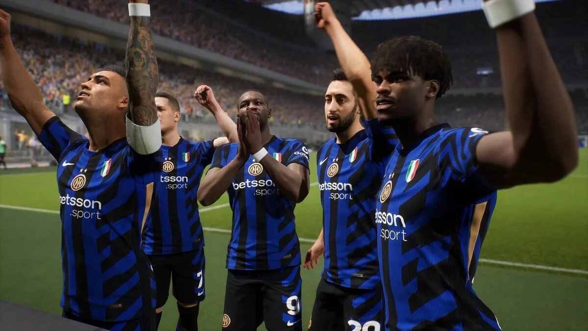 Скриншоты из eFootball 2022