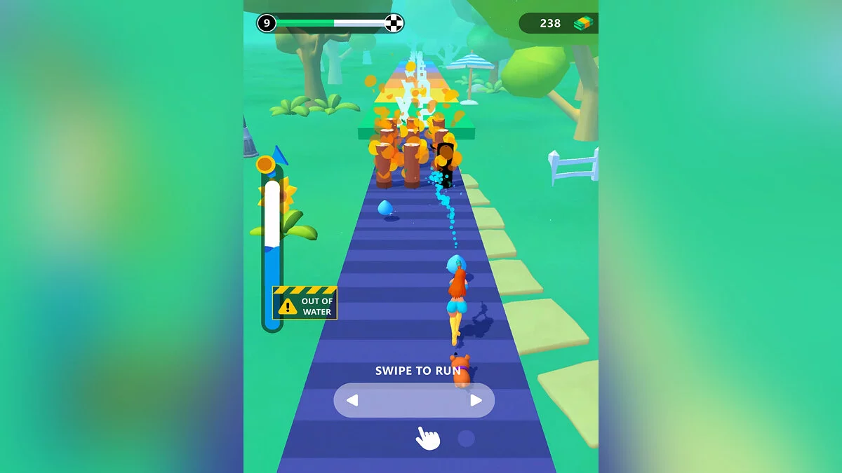 Скриншоты из Squirt Gun Girl: Garden Runner