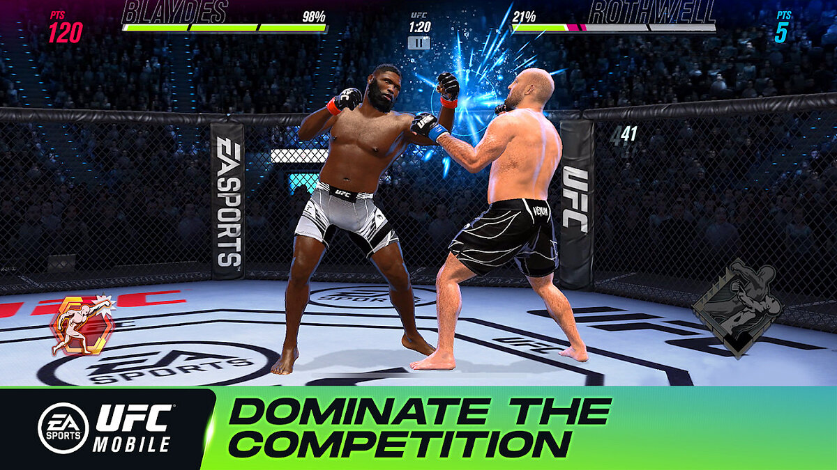 EA SPORTS UFC Mobile 2 - что это за игра, трейлер, системные требования,  отзывы и оценки, цены и скидки, гайды и прохождение, похожие игры EA  SPORTS™ UFC® Mobile 2