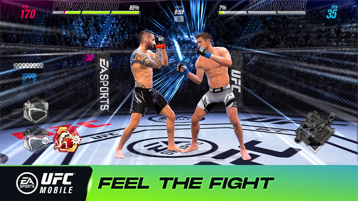 Скриншоты из EA SPORTS UFC Mobile 2