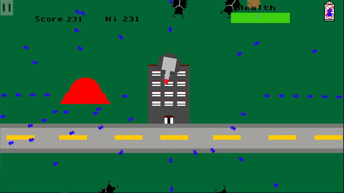 Скриншоты из Bug Attack!