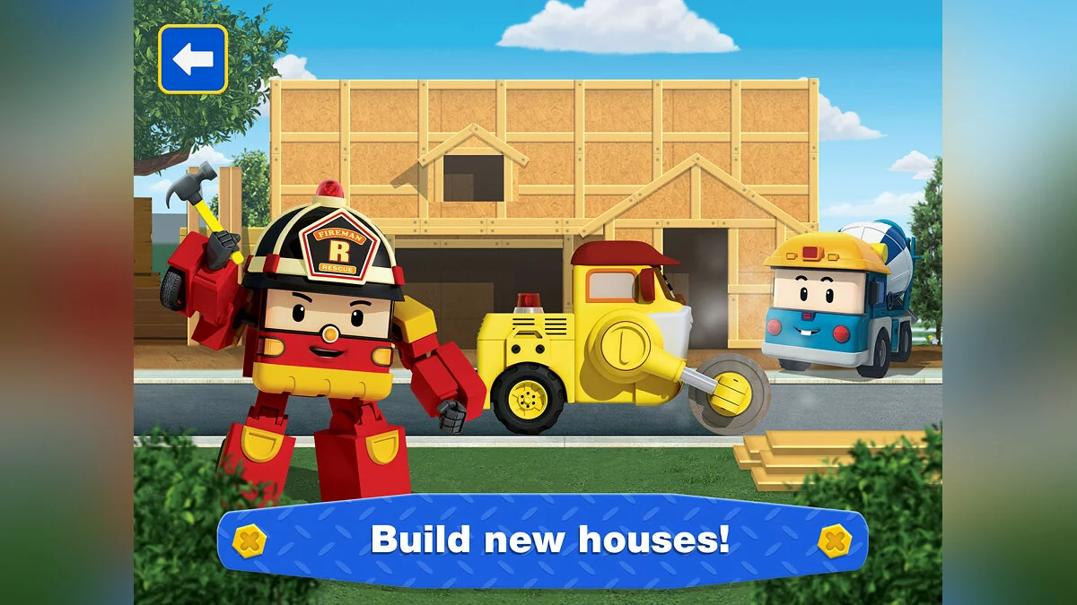 Скриншоты из Robocar Poli: Builder Games!