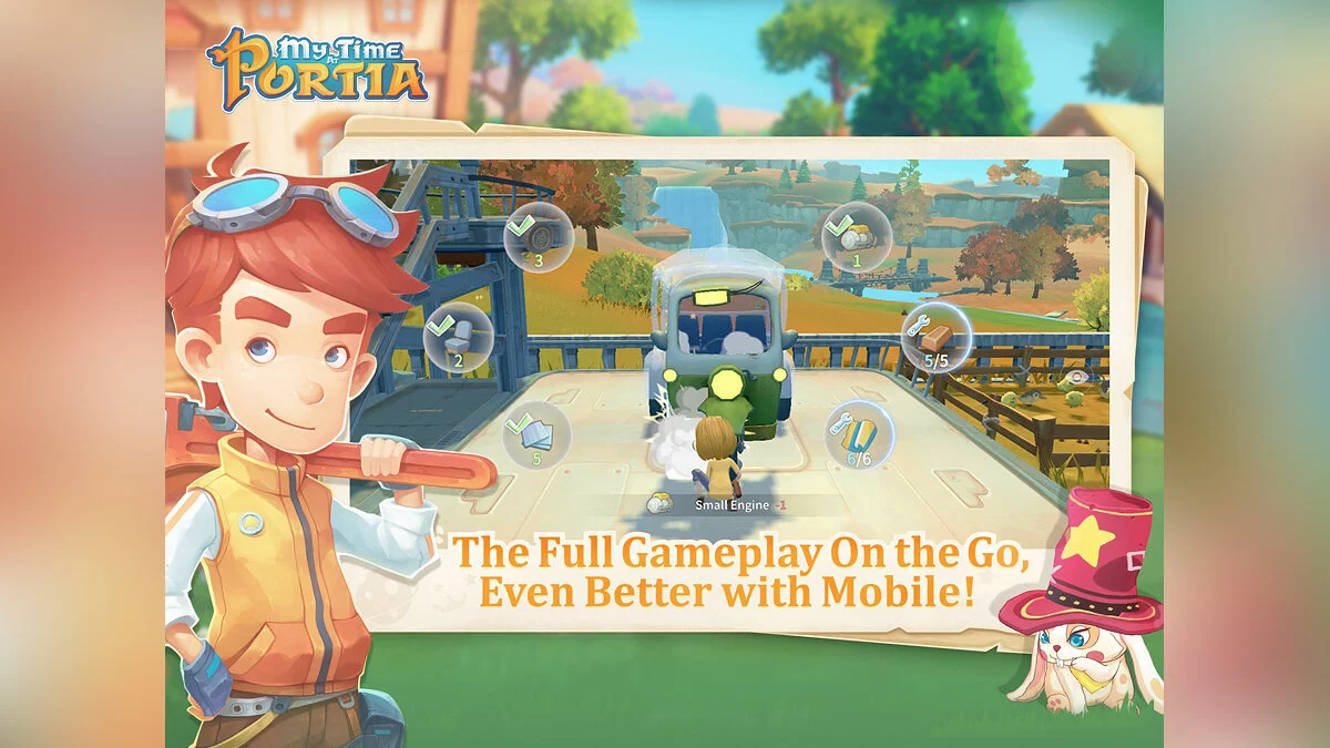 Скриншоты из My Time at Portia Mobile