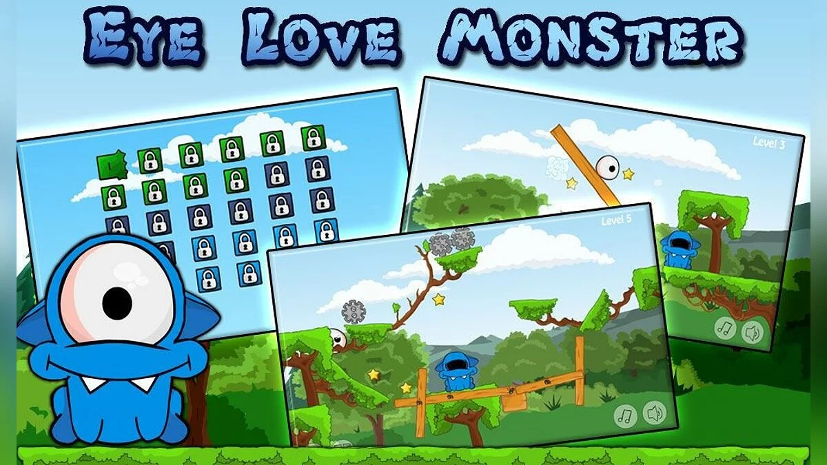 Скриншоты из Eye Love Monster