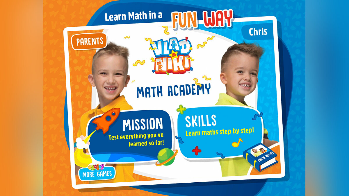 Vlad and Niki - Math Academy - что это за игра, трейлер, системные  требования, отзывы и оценки, цены и скидки, гайды и прохождение, похожие  игры