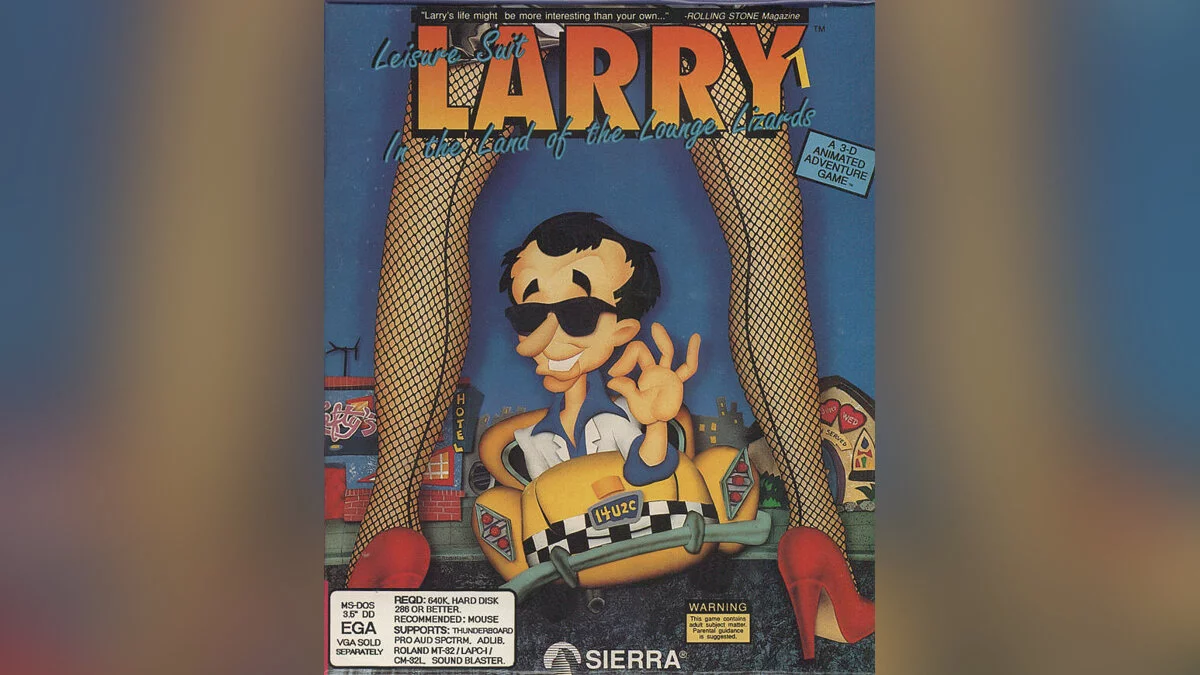 Арт из Leisure Suit Larry 1: In the Land of the Lounge Lizards