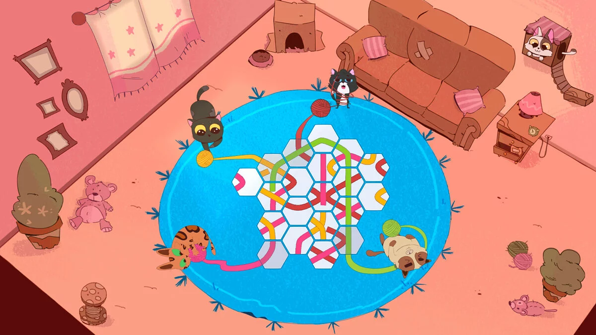 Скриншоты из Kittens and Yarn