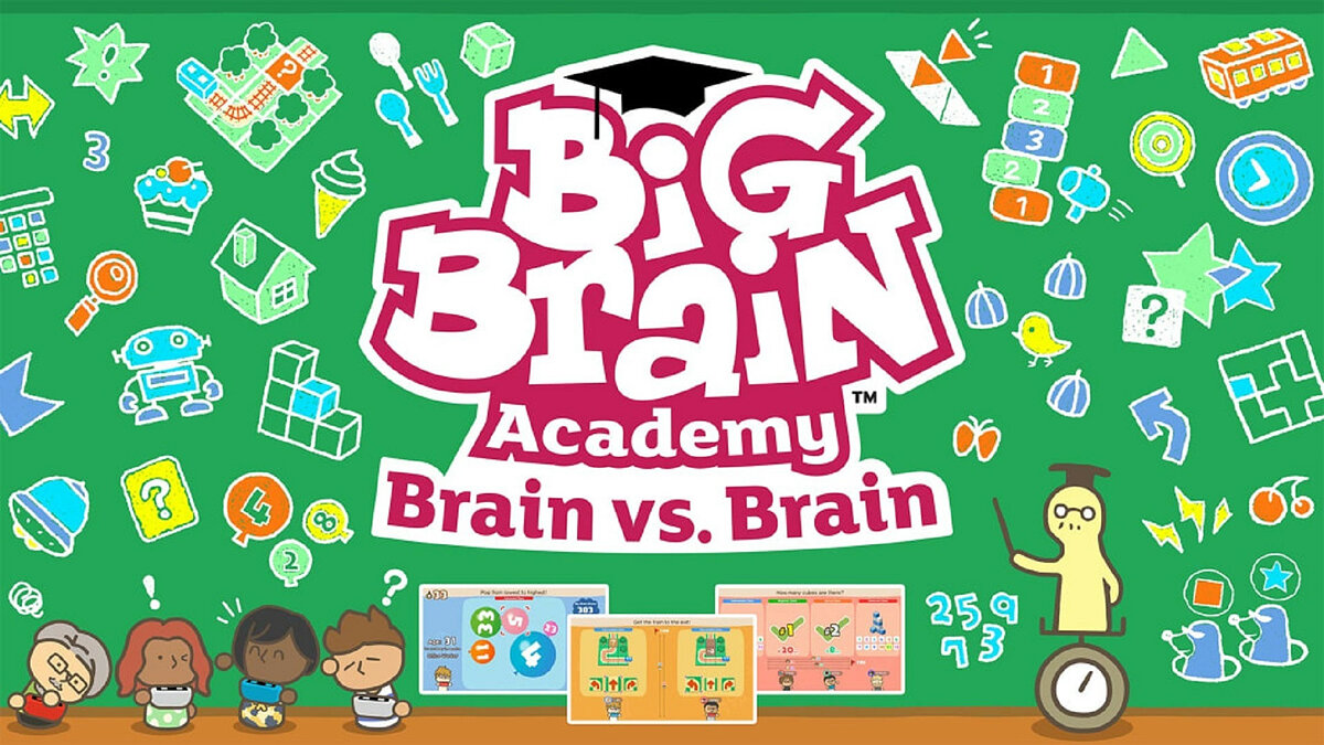 Big Brain Academy: Brain vs. Brain - что это за игра, трейлер, системные  требования, отзывы и оценки, цены и скидки, гайды и прохождение, похожие  игры