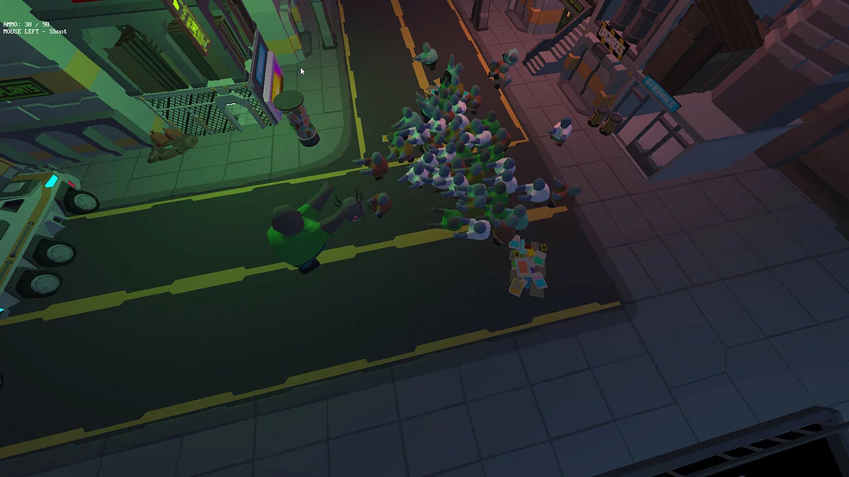 Скриншоты из Zombiepunk 2077