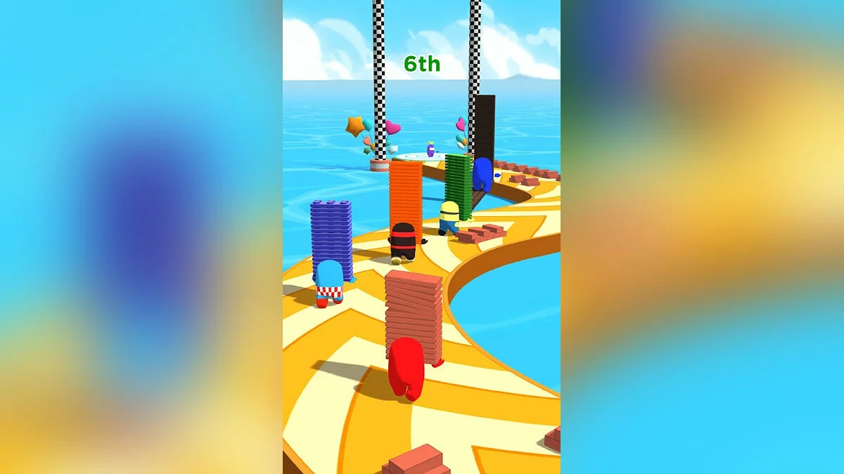 Скриншоты из Shortcut Race 3D - Impostor Stack & Run