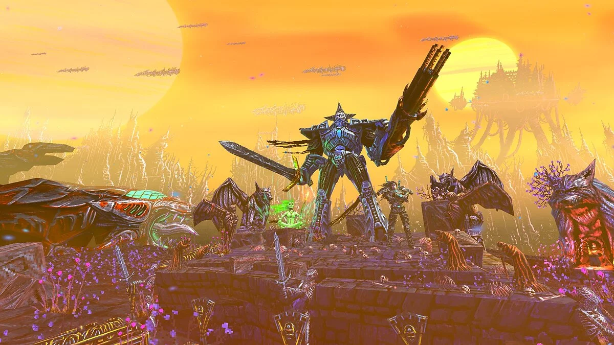 Арт из Valfaris: Mecha Therion