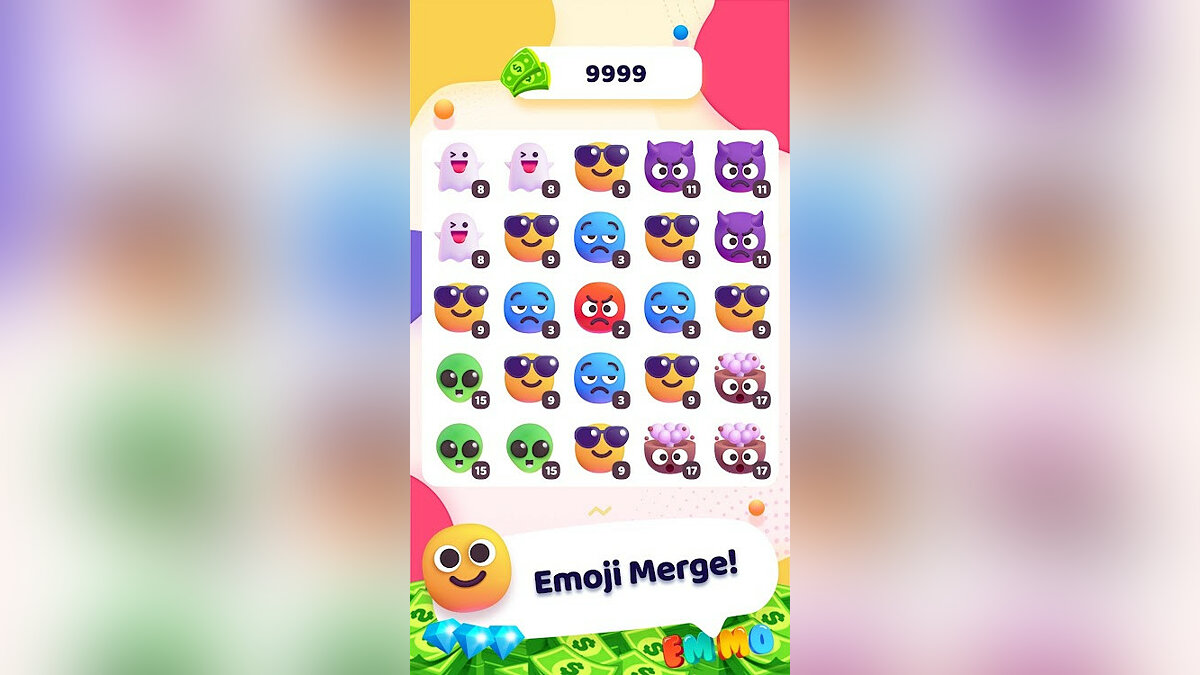 EMMO- Emoji Merge Game - что это за игра, трейлер, системные требования,  отзывы и оценки, цены и скидки, гайды и прохождение, похожие игры