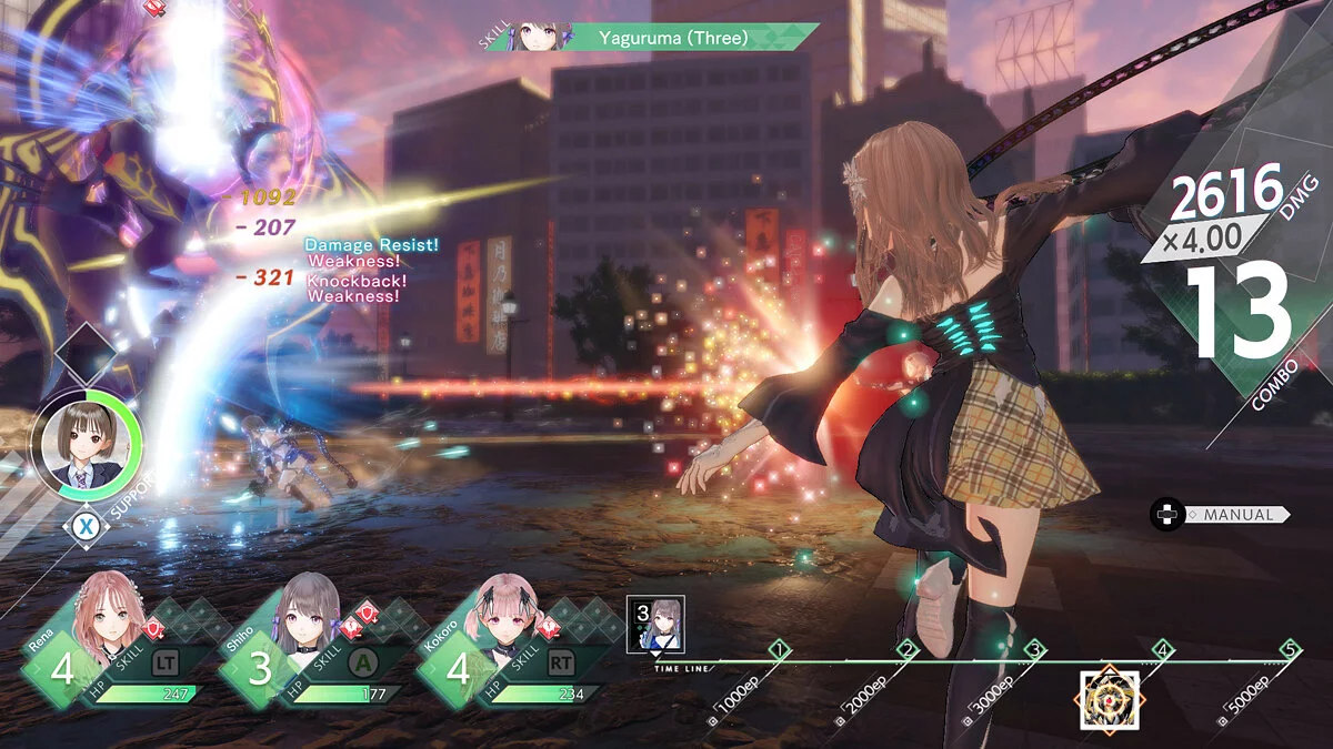 Скриншоты из Blue Reflection: Second Light