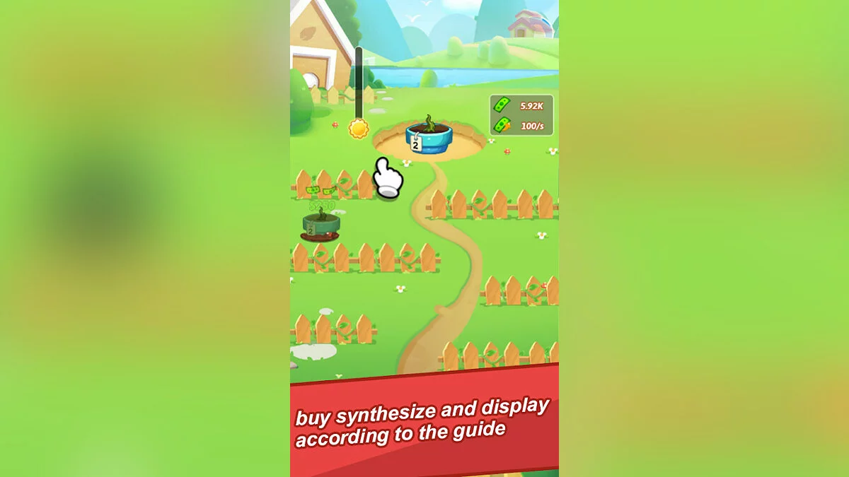 Скриншоты из Garden War:Merge