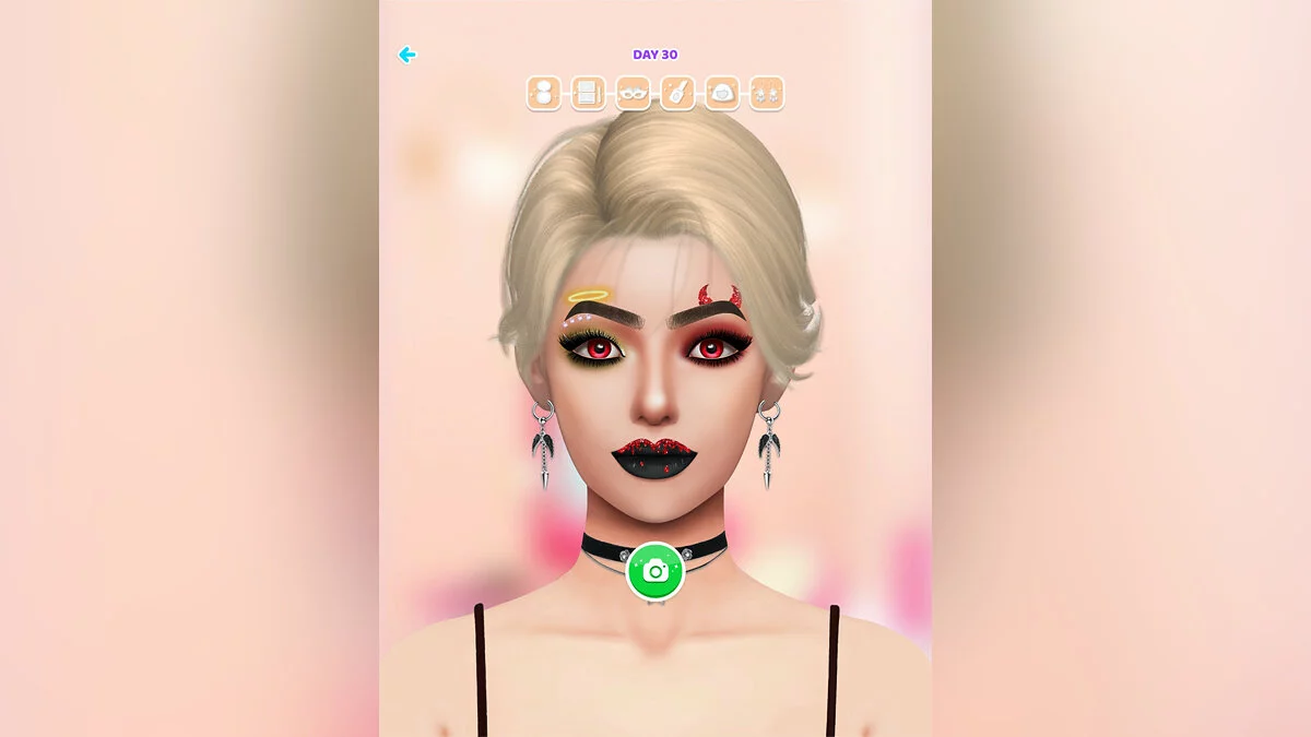 Скриншоты из Makeup Artist: Perfect Design