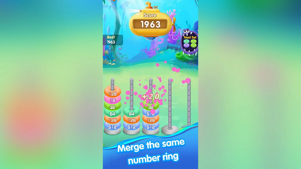 Скриншоты из Ocean Ring Master-Number Puzzle Game