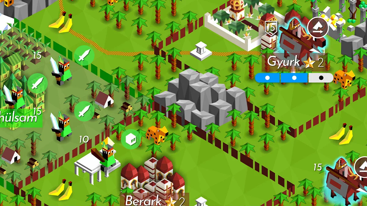 Скриншоты из The Battle of Polytopia