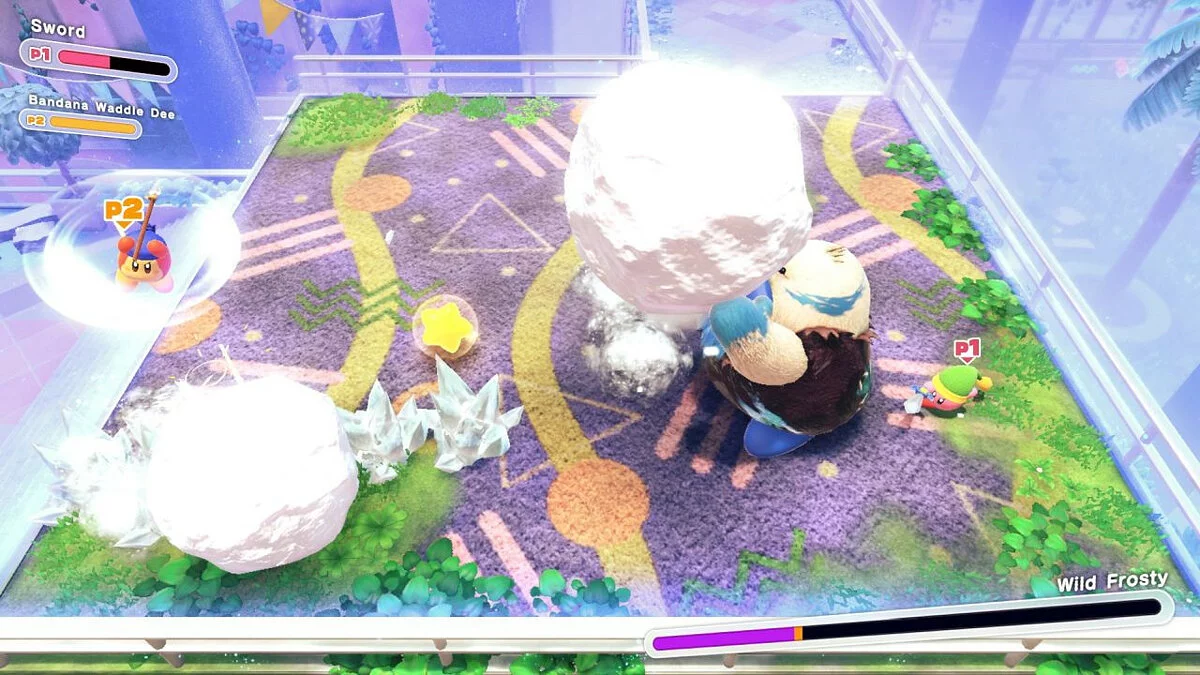 Скриншоты из Kirby and the Forgotten Land