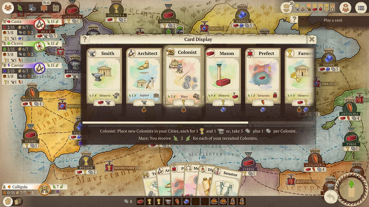 Скриншоты из Concordia: Digital Edition