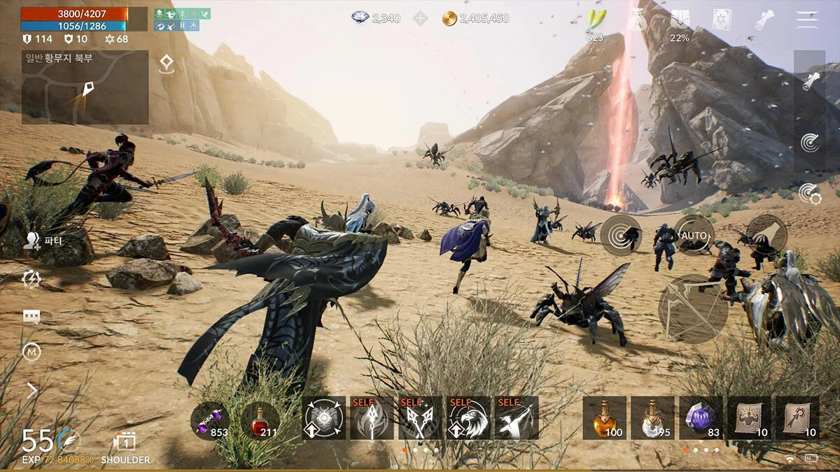 Скриншоты из Lineage 2M