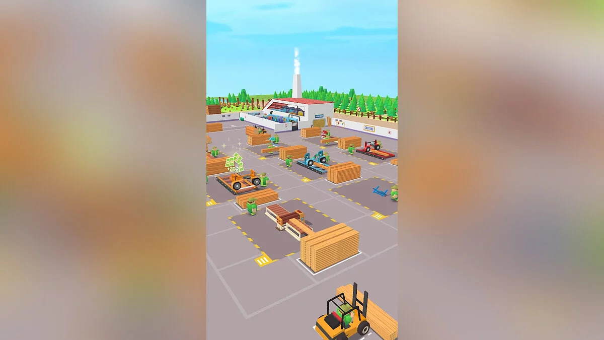 Скриншоты из Idle Lumber: Factory Tycoon