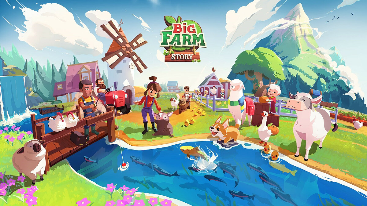 Арт Big Farm Story - всего 2 арта из игры