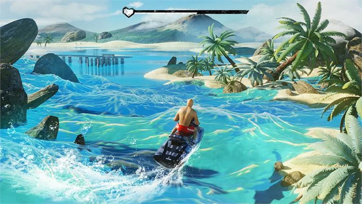Скриншоты из Water bike parking - Jet Ski Driving Simulator: Obstacles Racing