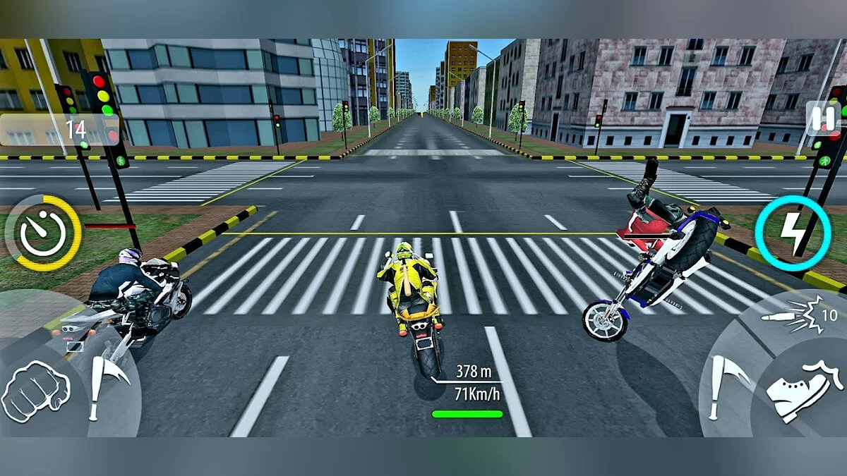Скриншоты из Moto Bike Racer Pro Fighter 3D