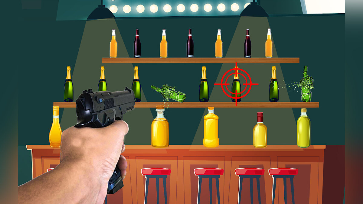 Bottle target shooting Master - что это за игра, трейлер, системные  требования, отзывы и оценки, цены и скидки, гайды и прохождение, похожие  игры