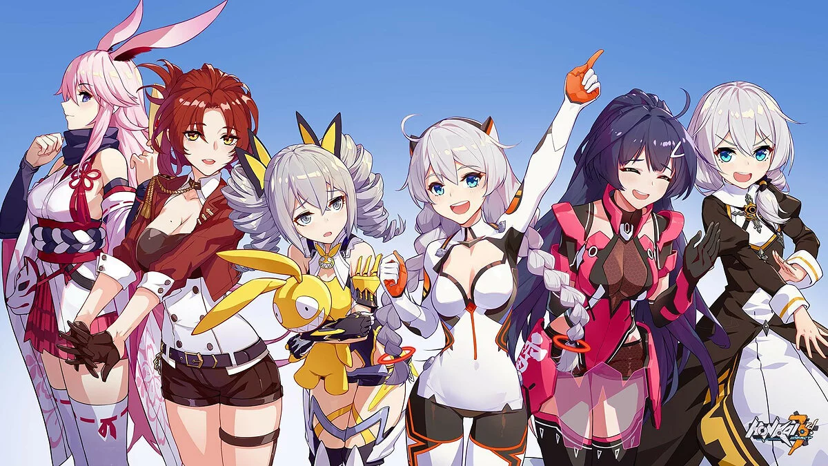 Арт из Honkai Impact 3rd