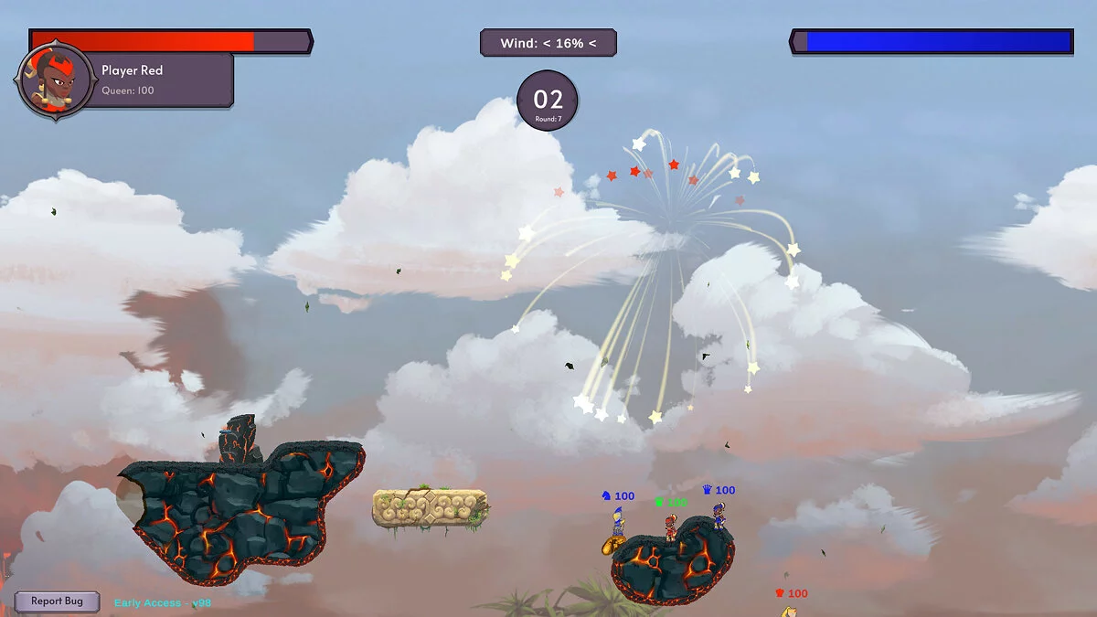 Скриншоты из Artillery Royale