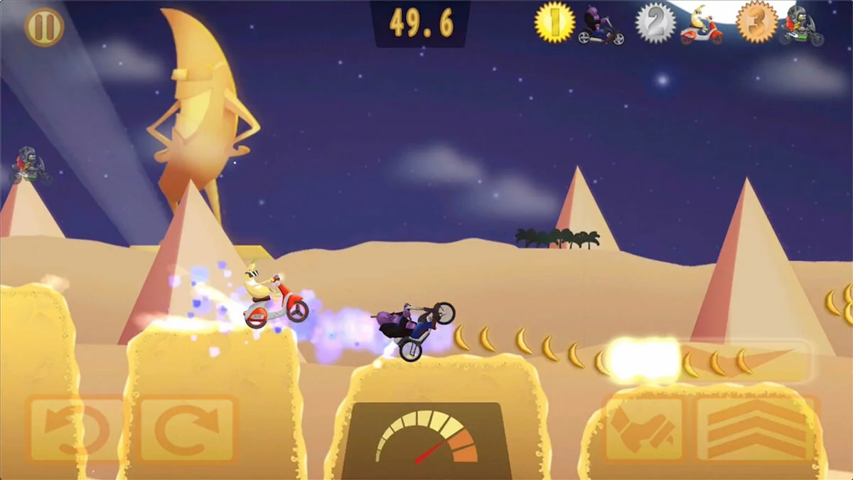 Скриншоты из Banana Racer - Moto Racing
