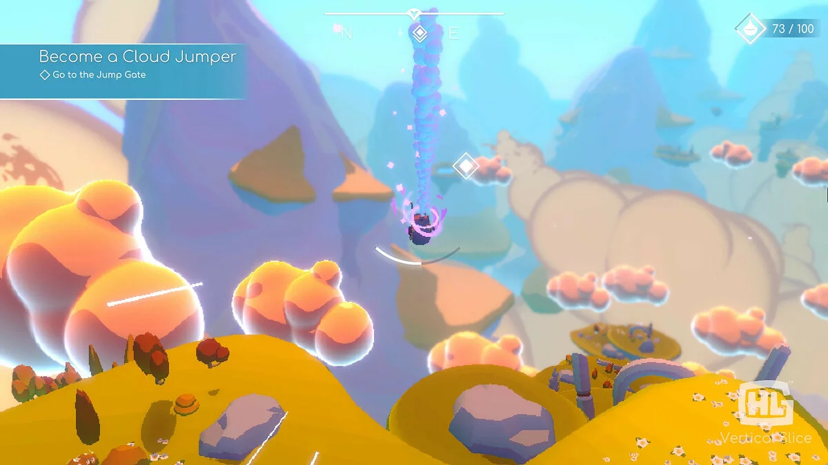 Скриншоты из Cloud Jumpers