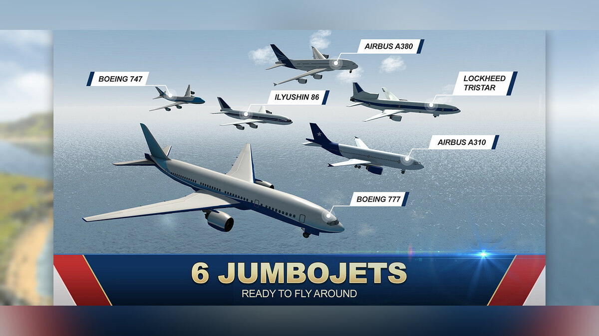 Jumbo Jet Flight Simulator - что это за игра, трейлер, системные  требования, отзывы и оценки, цены и скидки, гайды и прохождение, похожие  игры