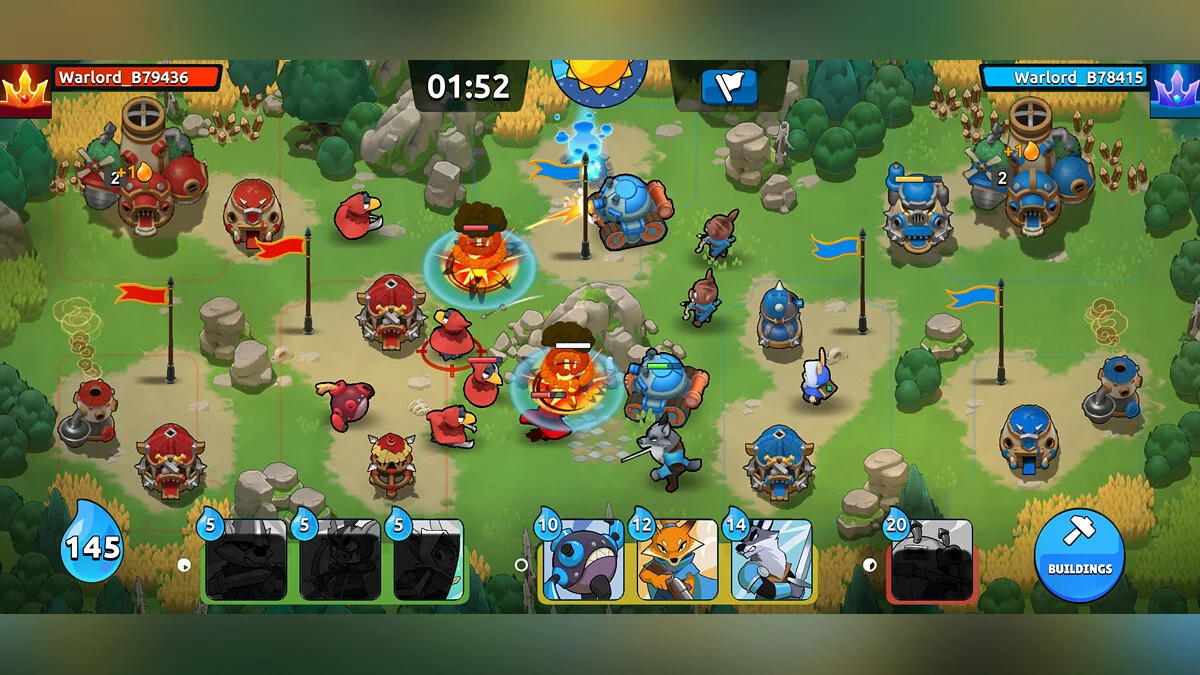 Скриншоты из Wild RTS Wars