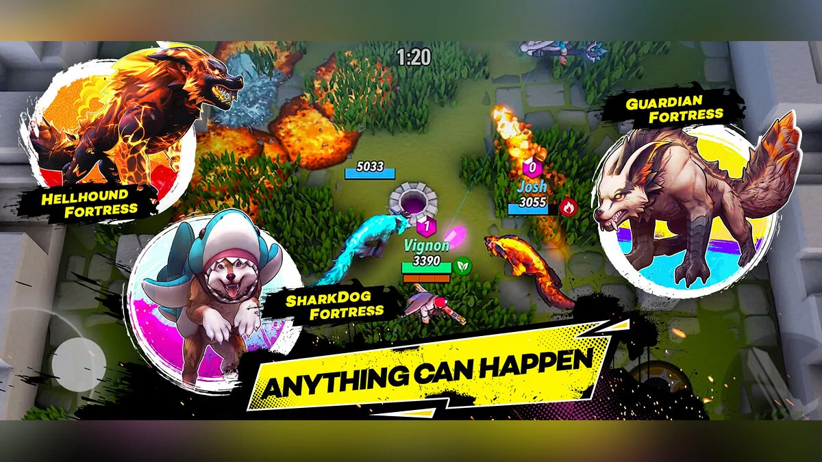 Скриншоты из Vainglory All Stars