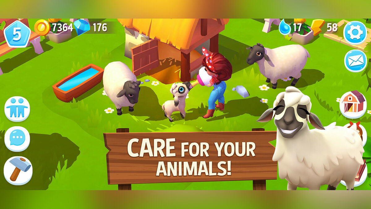 FarmVille 3 - Animals - что это за игра, трейлер, системные требования,  отзывы и оценки, цены и скидки, гайды и прохождение, похожие игры