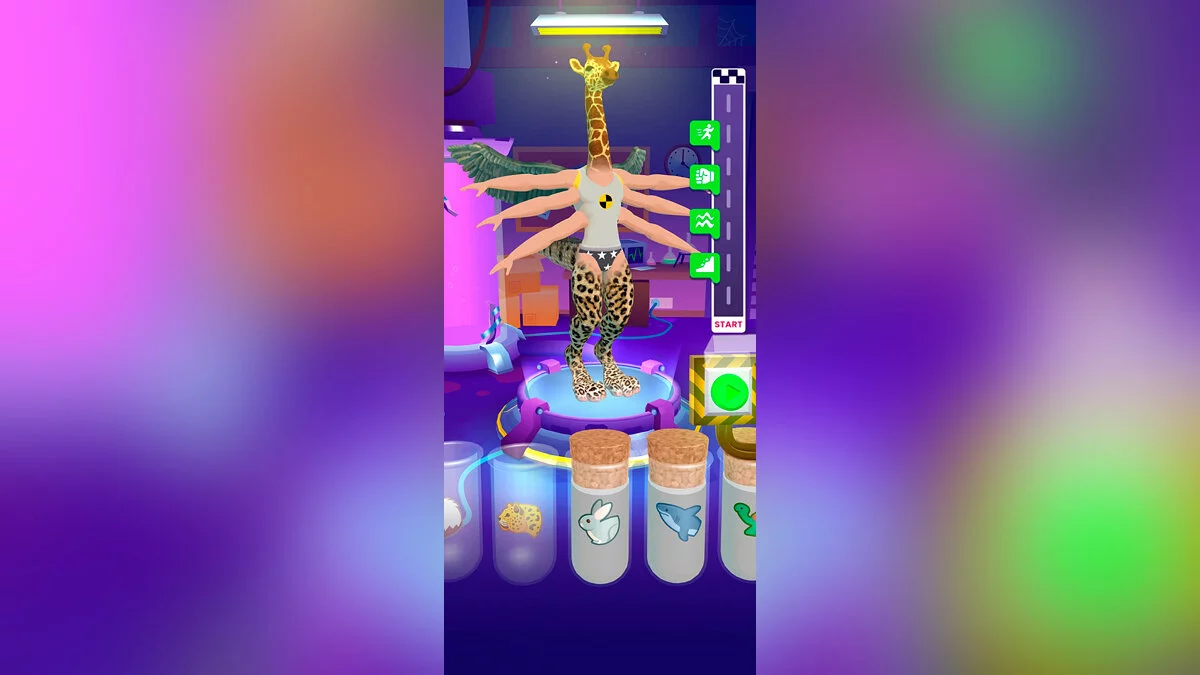 Скриншоты из Merge Animals 3D - Mutant race