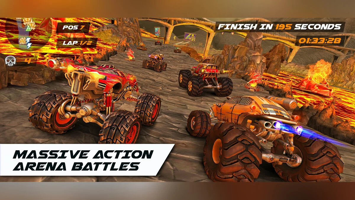 Скриншоты из RACE: Rocket Arena Car Extreme