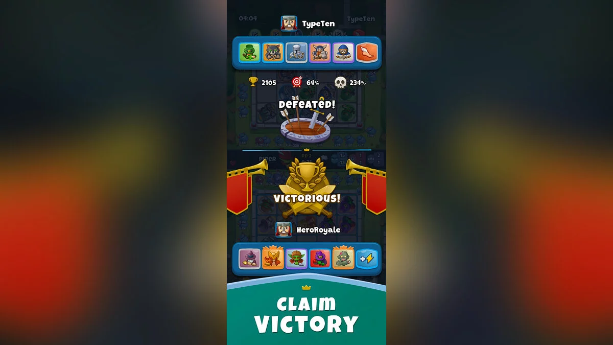Скриншоты из Hero Royale