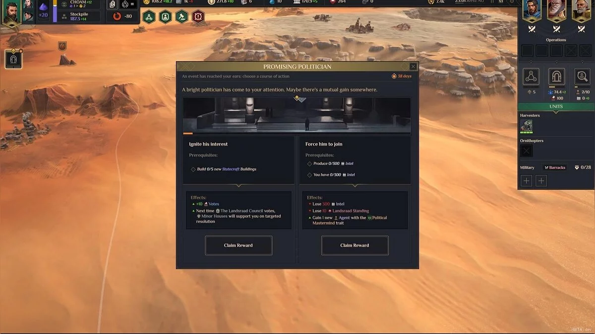 Скриншоты из Dune: Spice Wars