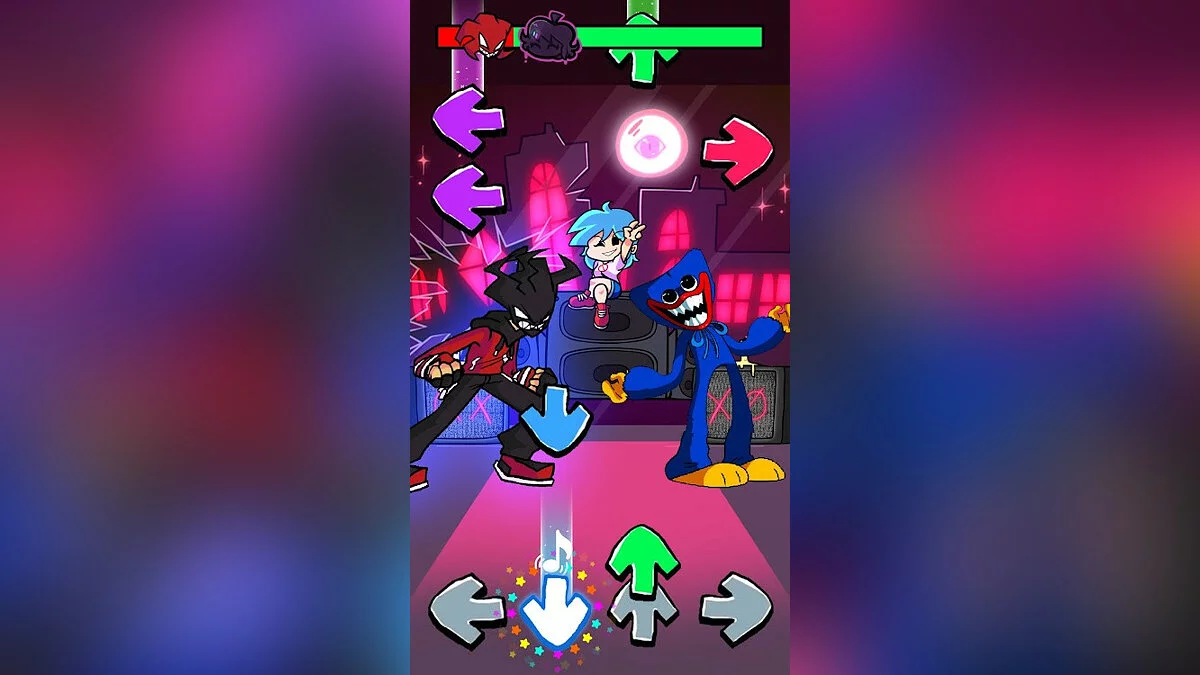 Скриншоты из Huggy Wuggy FNF Full Mod