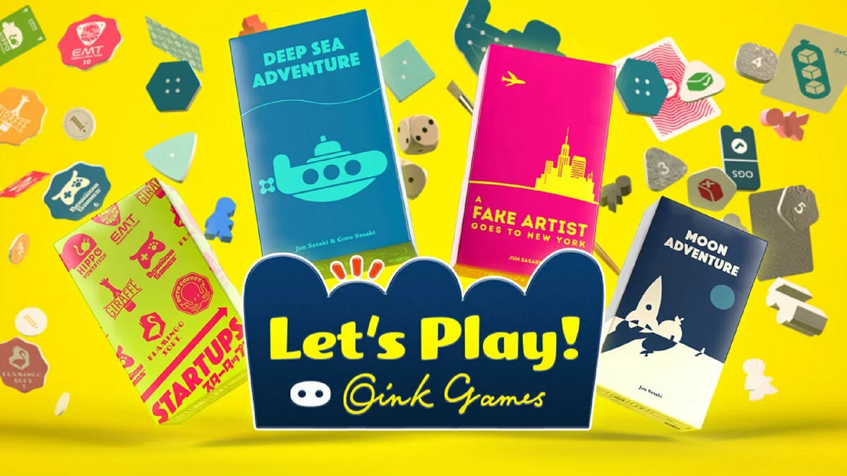 Арт из Let’s Play! Oink Games